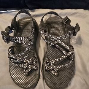 Chaco Black Sandals with Adjustable Straps